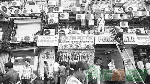 空調(diào)需求加大溫室氣體排放